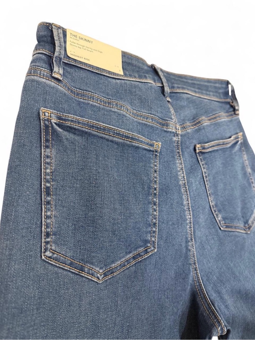 NWT Ann Taylor Curvy Fit High Rise Skinny Jeans 8